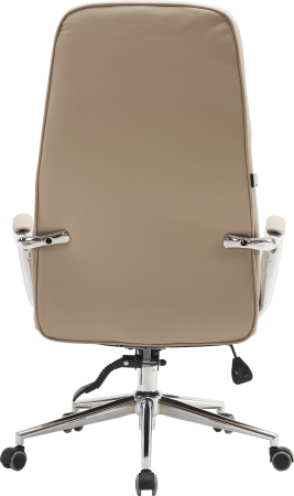 Кресло руководителя Vesta экокожа бежевый