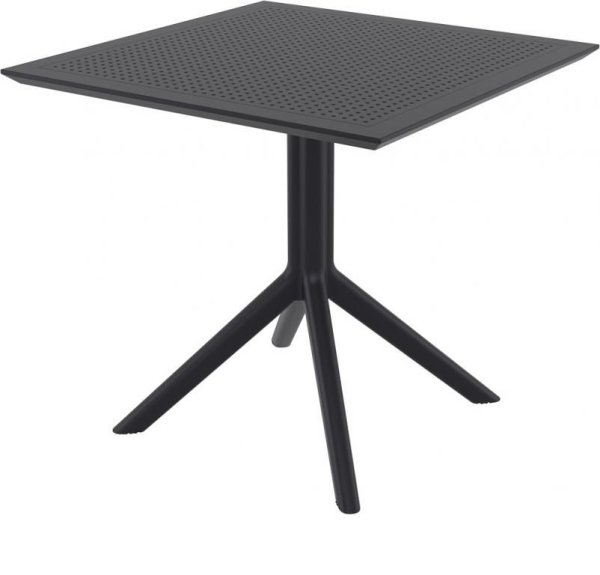 Стол пластиковый Sky Table 80 черный