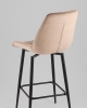 Стул барный Флекс с поворотным механизмом велюр капучино