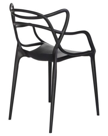 Набор 4 шт Стул обеденный MASTERS, черный (B-03)