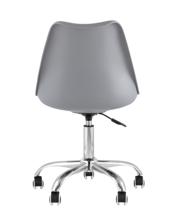 Стул офисный BLOK NEW пластиковый серый