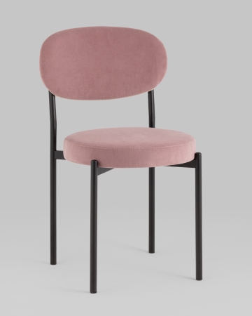 Стул Бриф SN велюр пыльно-розовый
