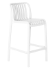 Стул полубарный CHLOE белый