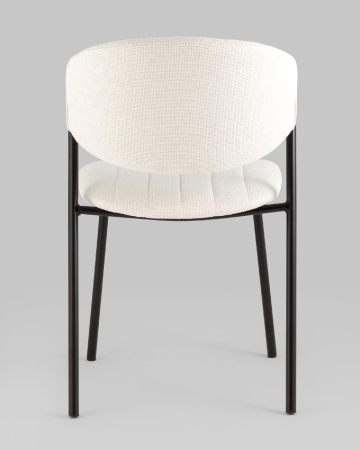 Стул Харпер ткань рогожка молочный