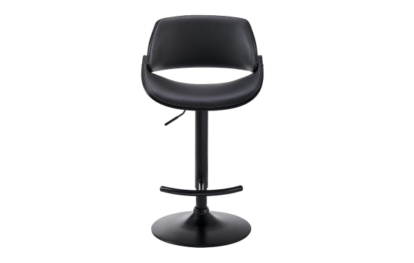 Стул барный JY1995 серый и черный