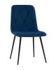 Стул Одди Diamond велюр синий