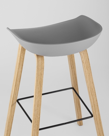 Стул барный LIBRA серый 2 шт.