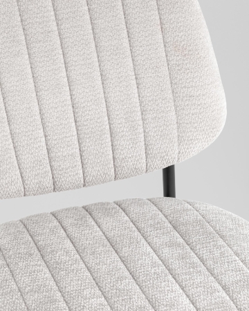 Стул обеденный Patrys светло-серый шенилл