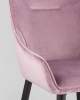 Стул Диана велюр сиреневый