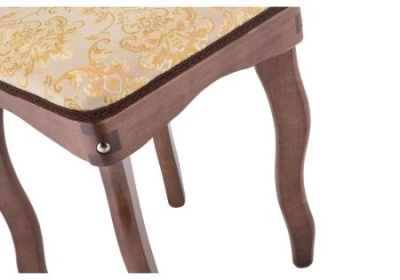 Табурет Орфео орех, бежевый