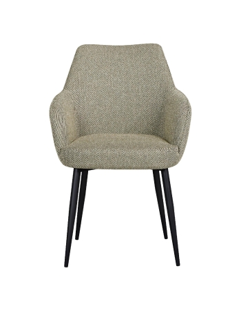 Стул обеденный Katys оливково-бежевый елочка 2 шт.