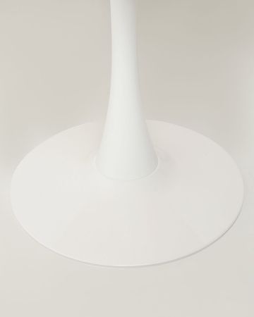 Стол Tulip style 90 белый, венге