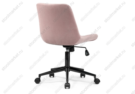 Стул Честер черный, розовый