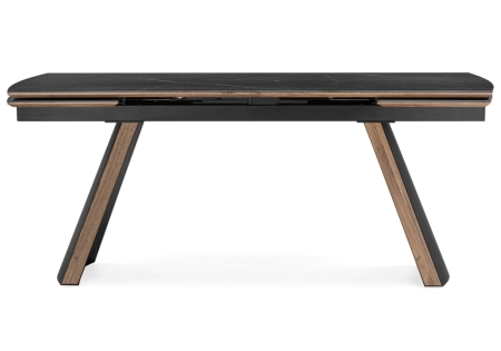 Керамический стол Симмонс 180(260)x90 shakespeare black, черный Керамический стол Симмонс 180(260)x90 shakespeare black, черный