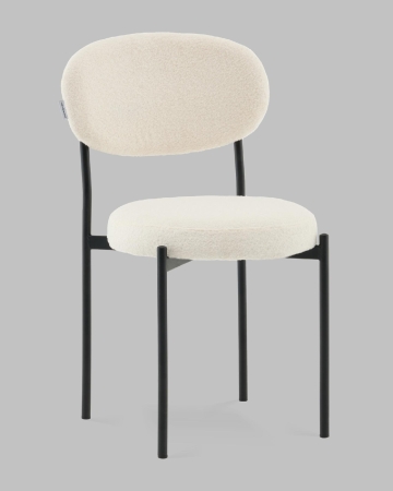 Стул Бриф DD букле молочный Стул Бриф DD букле молочный