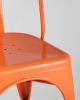 Стул TOLIX оранжевый глянцевый