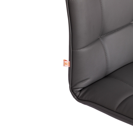 Кресло ZERO экокожа, металлик