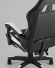 Кресло спортивное TopChairs MG-7019 черно-белый фото в интернет-магазине Stoolmarket