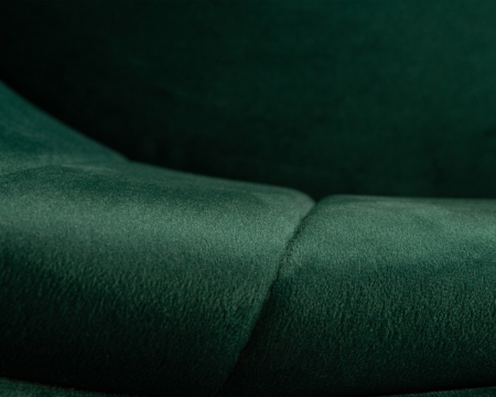 Стул барный DARCY черный, зеленый велюр 1922-9