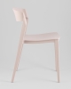 Стул Moris пластик нежно-розовый