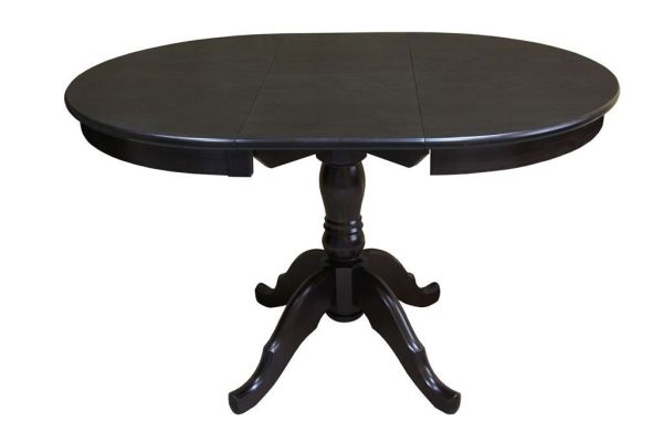 Стол Круглый D1000 венге, массив березы, МДФ, шпон