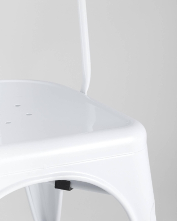 Стул TOLIX белый глянцевый