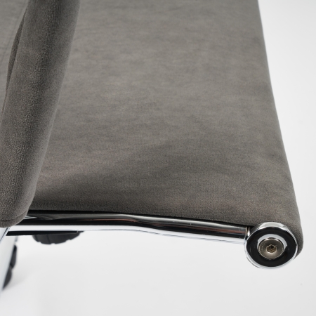 Кресло URBAN флок, серый