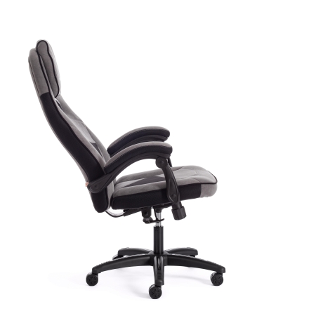 Кресло ARENA флок, серый и черный