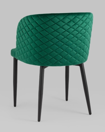 Стул Оскар велюр изумрудный