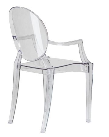 Стул обеденный LOUIS GHOST прозрачный