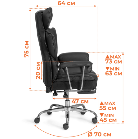 Кресло Comfy CR серое