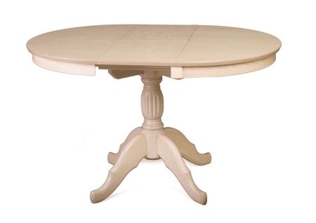 Раздвижной стол Лилия 90 беленый дуб