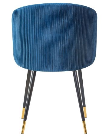 Стул обеденный MARY синий велюр 1922-20