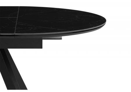 Керамический стол Трейси 90 shakespeare black, черный