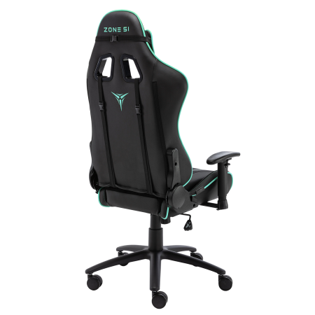 Кресло компьютерное игровое ZONE 51 GRAVITY черный-Cyan