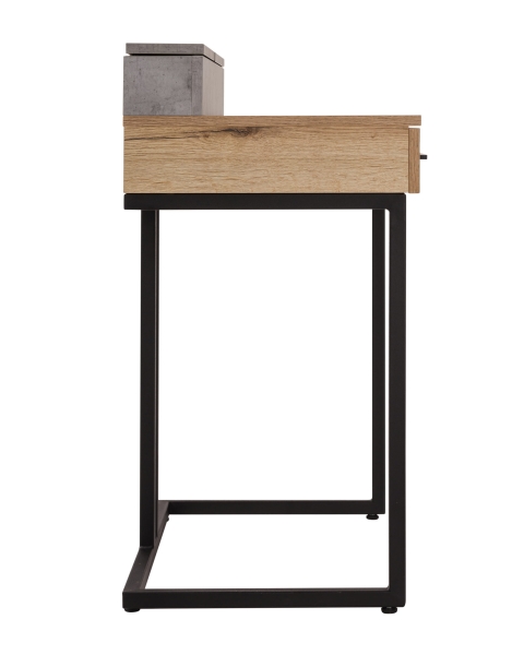 Стол туалетный Loft дуб натуральный, бетон