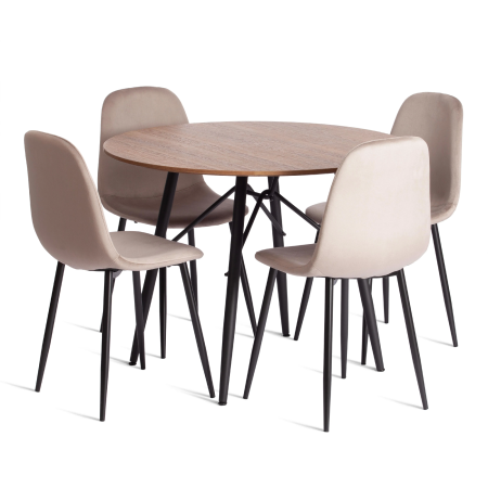 Стул BREEZE (mod. 4724) кофейный Стул BREEZE (mod. 4724) кофейный