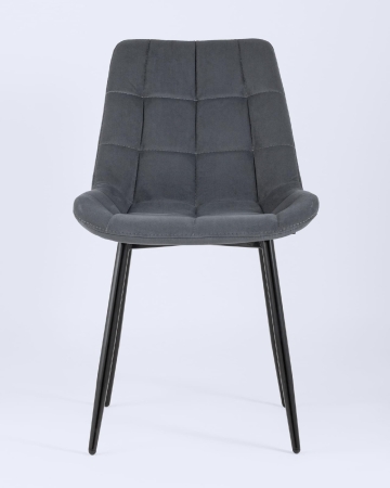 Стул Флекс велюр темно-серый