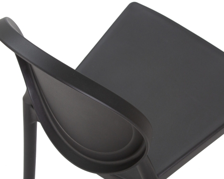 Стул обеденный ALBERT черный