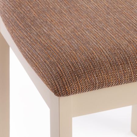 Стул Гольфи Джуниор (Golfi Junior) дерево гевея, 45*51*94, слоновая кость, ткань коричневый, золотой (1505-9) Стул Гольфи Джуниор (Golfi Junior) дерево гевея, 45*51*94, слоновая кость, ткань коричневый, золотой (1505-9)