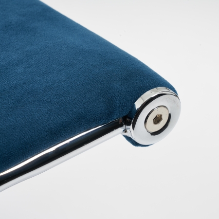 Кресло URBAN флок, синий