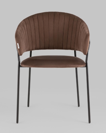 Стул Бруно ткань коричневый