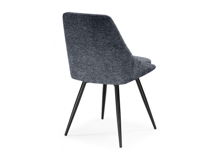 Стул на металлокаркасе Avian вращающийся темно-серый, черный