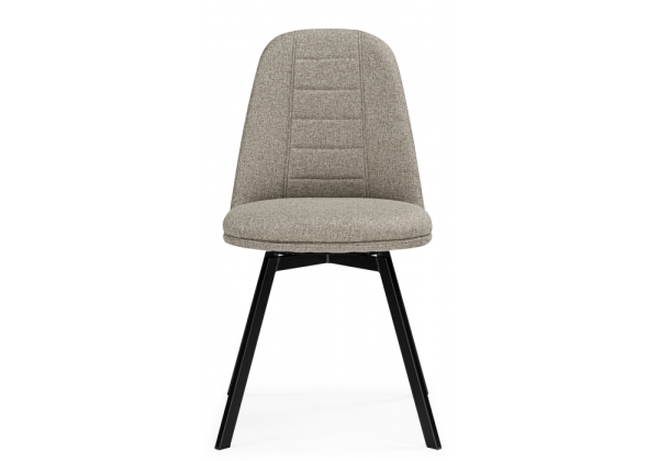 Стул на металлокаркасе Texas 2 латте поворотный, черный Стул на металлокаркасе Texas 2 латте поворотный, черный