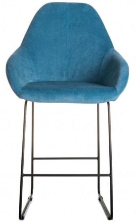 Кресло полубар Kent Блю/Линк