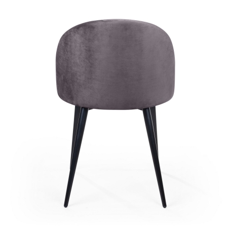 Стул Thomas бархат серый