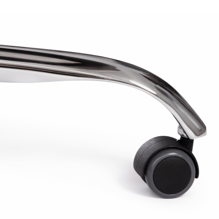 Кресло BERGAMO хром ткань, темно-серый