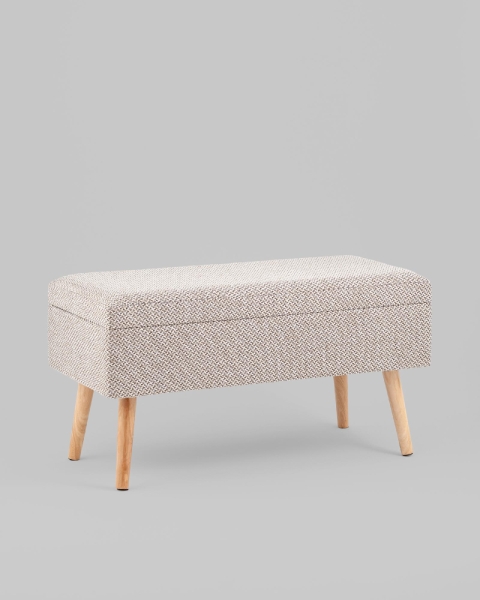 Банкетка Сторми с ящиком серый Банкетка Сторми с ящиком серый