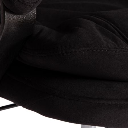 Кресло COMFORT LT (22) флок, черный