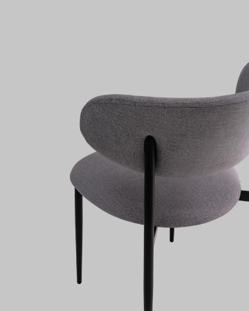 Стул Килиан велюр серый